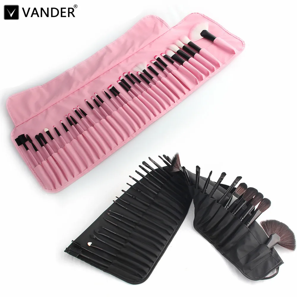 VANDER Professional 32 Pcs Bag Of Makeup Brushes Set Kits Make Up Cosmetics MULTIPURPOSE Lipstick Eyeshadow Powder Brush + Bag
VANDER Professional 32 Pcs Bag Of Makeup Brushes Set Kits Make Up Cosmetics MULTIPURPOSE Lipstick Eyeshadow Powder Brush + Bag