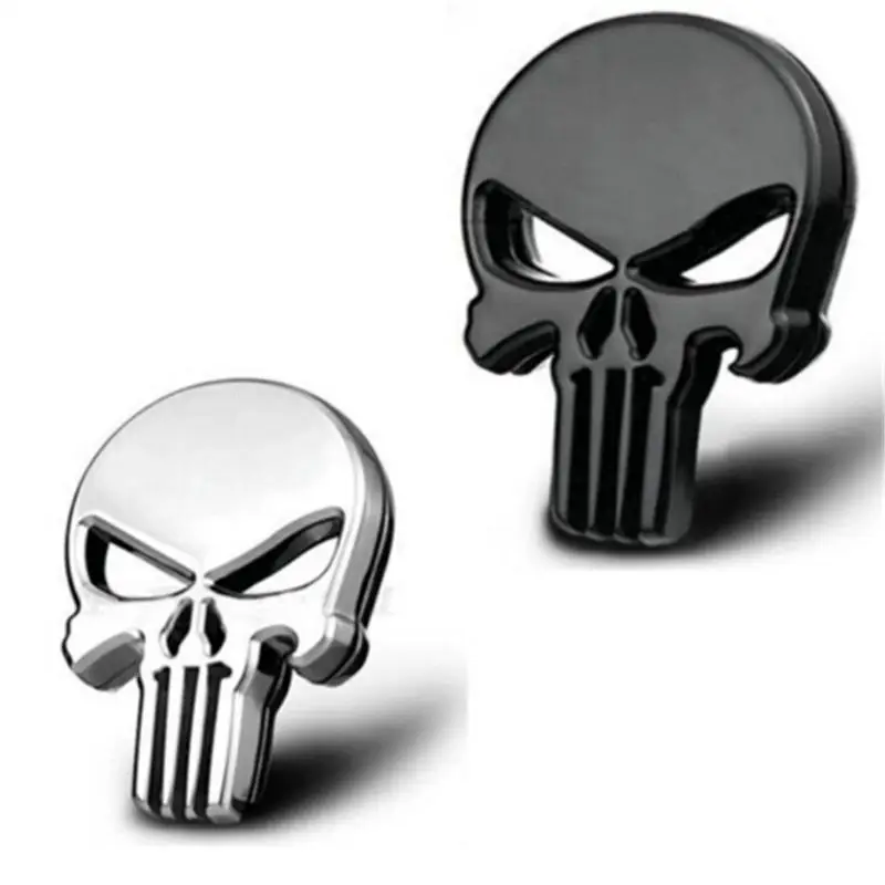 Car Styling 3D Metal The Punisher Skull Emblem Badge Car Stickers and Decals Auto Truck Motorcycle Car Accessories Automobiles
Car Styling 3D Metal The Punisher Skull Emblem Badge Car Stickers and Decals Auto Truck Motorcycle Car Accessories Automobiles