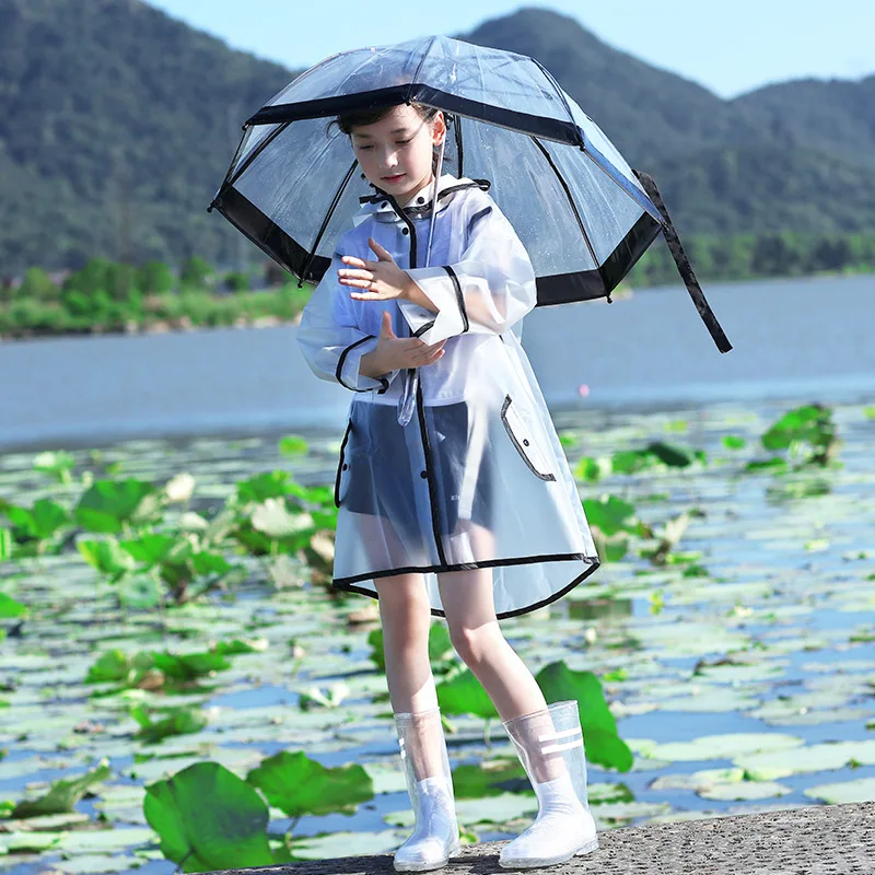 EVA transparent umbrella and raincoat for children,Rain coat Rain Poncho child kids capa de chuva waterproof travel trench
EVA transparent umbrella and raincoat for children,Rain coat Rain Poncho child kids capa de chuva waterproof travel trench