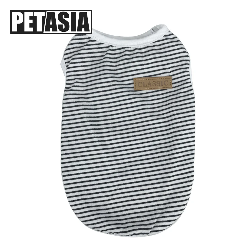 PETASIA Pet Small Dog Goods For Pets Summer Spring Vest T-Shirt Dog Clothes For Dogs Striped Puppy Mascotas Roupas
PETASIA Pet Small Dog Goods For Pets Summer Spring Vest T-Shirt Dog Clothes For Dogs Striped Puppy Mascotas Roupas
