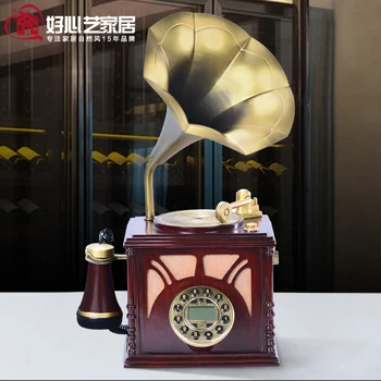 Big horn gramophone vintage antique telephone corded landline telephone Caller personality retro phone
Big horn gramophone vintage antique telephone corded landline telephone Caller personality retro phone