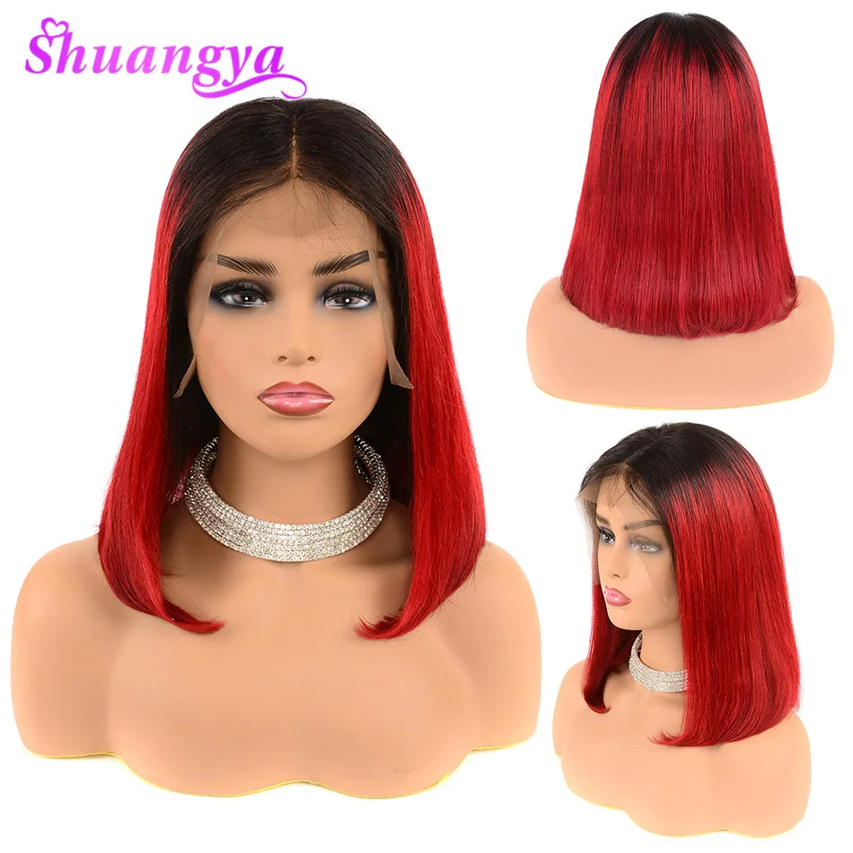 Brazilian Remy Hair Bob Wigs For Black Women Short Lace Front Human Hair Wigs T1b/red T1b/27 Human Hair Lace Frontal Wig
Brazilian Remy Hair Bob Wigs For Black Women Short Lace Front Human Hair Wigs T1b/red T1b/27 Human Hair Lace Frontal Wig