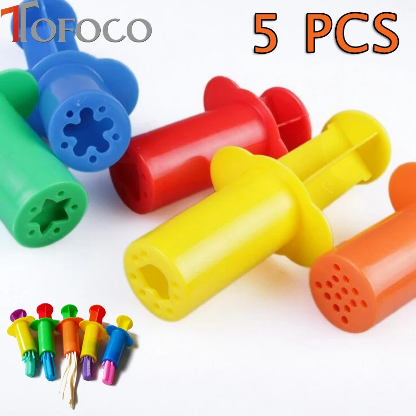 5pcs/set Plasticine Modeling Clay Tools Mold Tools Set Kit Playdough Slime Educational Molds Toys For Children Noodles Shape
5pcs/set Plasticine Modeling Clay Tools Mold Tools Set Kit Playdough Slime Educational Molds Toys For Children Noodles Shape