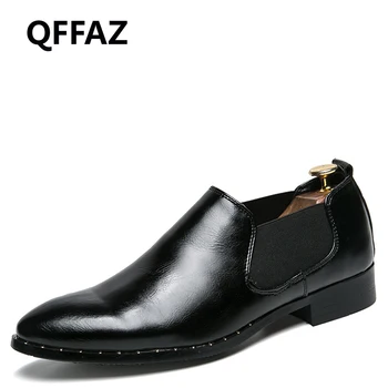 QFFAZ Dress Oxfords Shoes Formal Leather Men Shoes Italian Luxury Brand Business Male Footwear Elegant Moccasins Wedding Shoes
QFFAZ Dress Oxfords Shoes Formal Leather Men Shoes Italian Luxury Brand Business Male Footwear Elegant Moccasins Wedding Shoes