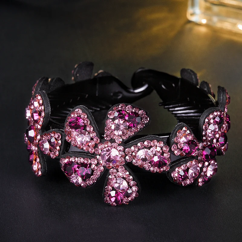 Chimera Pink Rhineshone Hair Claws Hair Accessories Jewelry for Women girls hair bun holder Stlying Tools 3160066
Chimera Pink Rhineshone Hair Claws Hair Accessories Jewelry for Women girls hair bun holder Stlying Tools 3160066