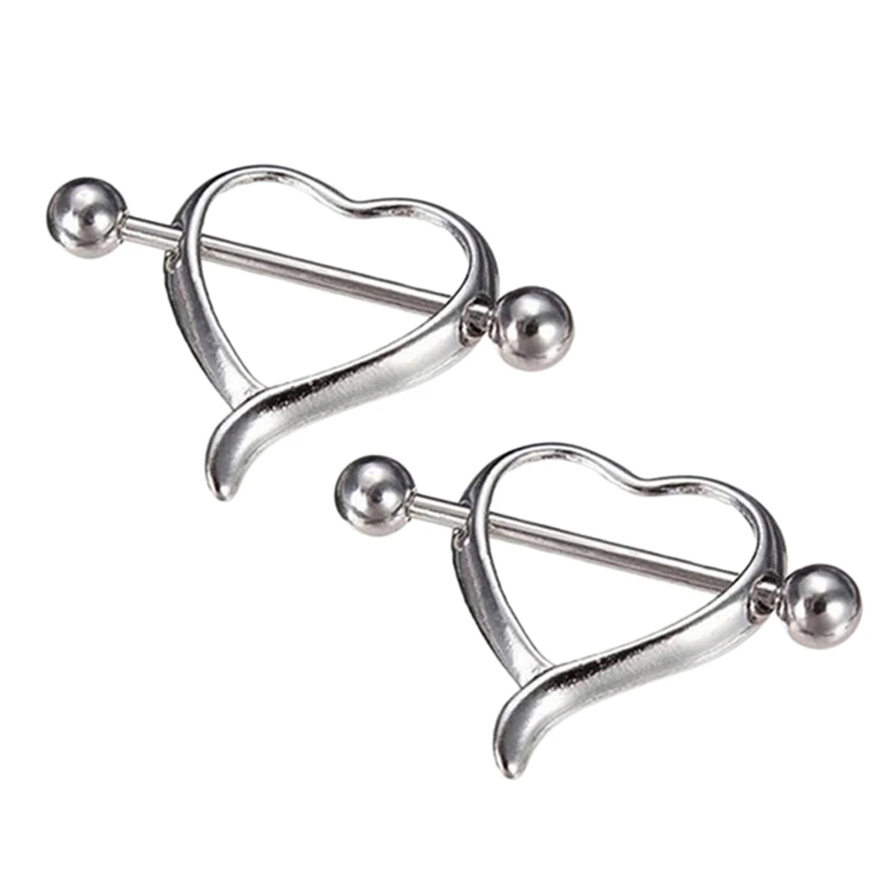 1PCS Women Love Heart Jewelry Charm Bar Navel Ring Body Piercing Surgical Steel Nipple Ring Shields Gifts
1PCS Women Love Heart Jewelry Charm Bar Navel Ring Body Piercing Surgical Steel Nipple Ring Shields Gifts