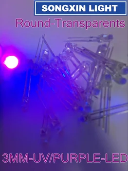 XIASONGXIN LIGHT 50PCS 3MM Purple / UV LED super bright F3 LED Diodes 390-410NM F3MM Diodes 3mm led 3mm uv /purple
XIASONGXIN LIGHT 50PCS 3MM Purple / UV LED super bright F3 LED Diodes 390-410NM F3MM Diodes 3mm led 3mm uv /purple