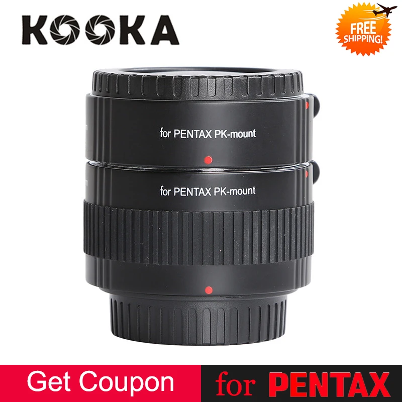 Kooka KK-P56 Metal Copper AF Auto Focus TTL Extension Tube for Pentax K-1 K-3 K-S2 SLR Camera Close-up Macro Photography Image
Kooka KK-P56 Metal Copper AF Auto Focus TTL Extension Tube for Pentax K-1 K-3 K-S2 SLR Camera Close-up Macro Photography Image