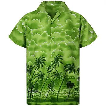 2019 Camisa Male Shirts Men's Summer Casual Button Hawaii Print shirt Beach Short Sleeve Blouse Camisas Masculina Plus Size
2019 Camisa Male Shirts Men's Summer Casual Button Hawaii Print shirt Beach Short Sleeve Blouse Camisas Masculina Plus Size