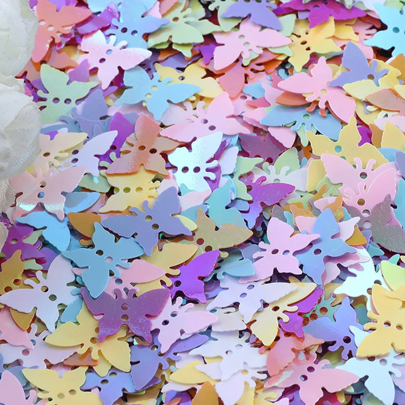 10g Butterfly Shape Sequins for Crafts with 2 Holes Paillettes Sewing Garment Bags Shoes DIY Accessories Sparkles Flat Sequin
10g Butterfly Shape Sequins for Crafts with 2 Holes Paillettes Sewing Garment Bags Shoes DIY Accessories Sparkles Flat Sequin
