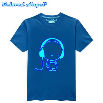Children Clothing T-Shirt For Boys Fashion T Shirt Teen Girl Luminous Cotton Tops Teenage Boy Glow In Dark Kids Clothes Tshirts
Children Clothing T-Shirt For Boys Fashion T Shirt Teen Girl Luminous Cotton Tops Teenage Boy Glow In Dark Kids Clothes Tshirts