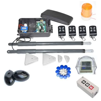 12v DC Heavy Duty Double Arm Automatic Swing Gate Operators Kit with 4 remote and keypad
12v DC Heavy Duty Double Arm Automatic Swing Gate Operators Kit with 4 remote and keypad