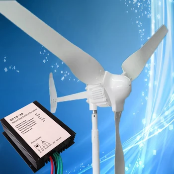 1000W Wind Power Generator with 3/5PCS Blades 1KW 48V Wind Turbine Together with Wind Charge Controller, 2.5M/S Start Wind Speed
1000W Wind Power Generator with 3/5PCS Blades 1KW 48V Wind Turbine Together with Wind Charge Controller, 2.5M/S Start Wind Speed