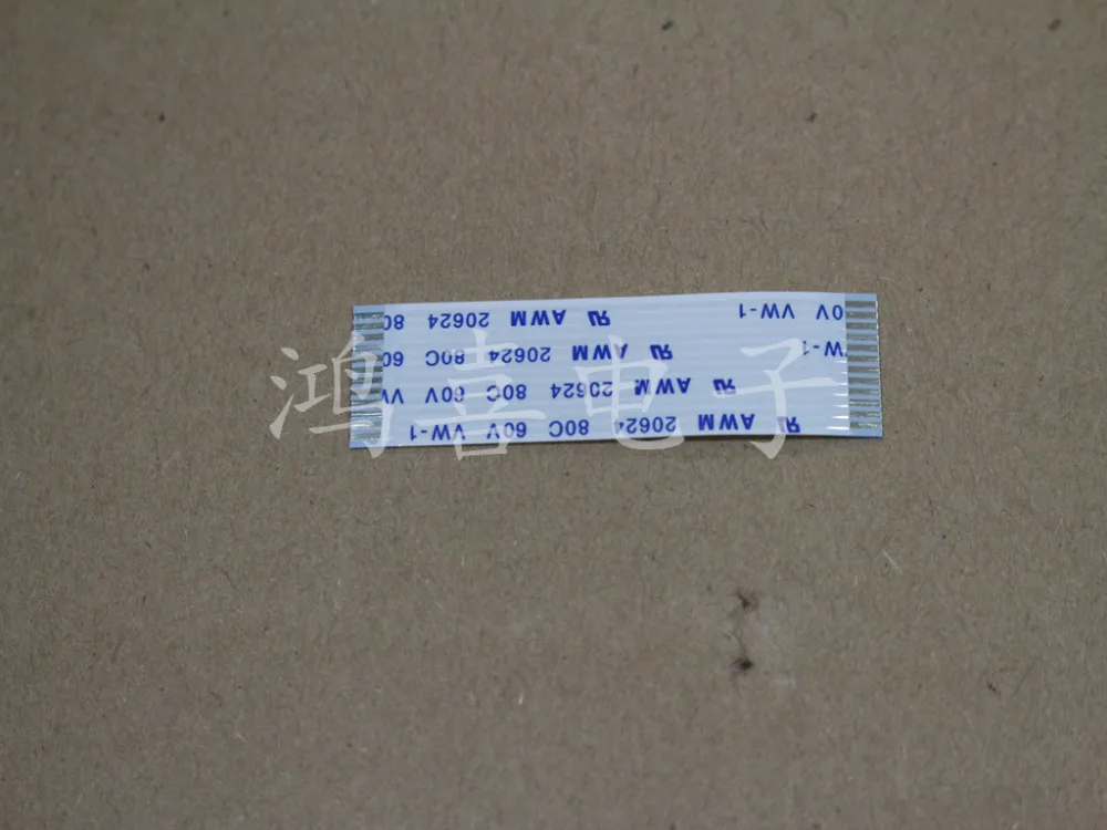 New AWM 20624 80C 60V Ribbon Cable 1.0 mm Pitch 12 Pin 50mm Forward Direction FFC FPC Flexible Flat Cable
New AWM 20624 80C 60V Ribbon Cable 1.0 mm Pitch 12 Pin 50mm Forward Direction FFC FPC Flexible Flat Cable