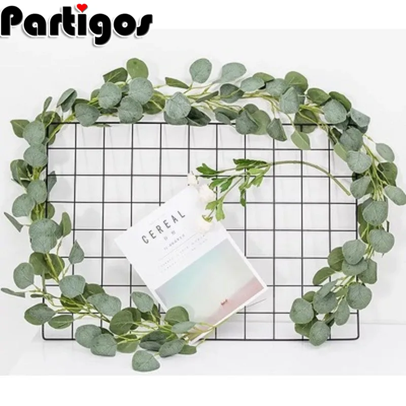 1 PC 2M Artificial Vine Simulated Fake Eucalyptus Round Leaves Artificial Vine Rattan DIY Garland Home Wedding Decor
1 PC 2M Artificial Vine Simulated Fake Eucalyptus Round Leaves Artificial Vine Rattan DIY Garland Home Wedding Decor