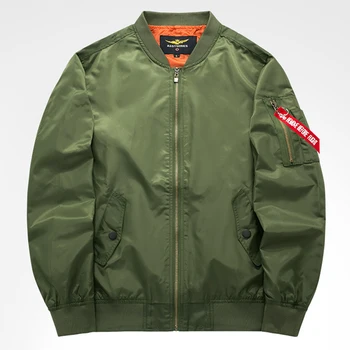 2019 Autumn Casual Bomber Jacket Men Stand Collar Jaqueta Masculina Army Green Military Male Pilot Jackets And Coat Dropshipping
2019 Autumn Casual Bomber Jacket Men Stand Collar Jaqueta Masculina Army Green Military Male Pilot Jackets And Coat Dropshipping