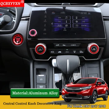 QCBXYYXH Car Styling Navigation Air Conditional Control Switch Knob Ring Case Sequins Accessories For Honda CRV CR-V 2017 2018
QCBXYYXH Car Styling Navigation Air Conditional Control Switch Knob Ring Case Sequins Accessories For Honda CRV CR-V 2017 2018