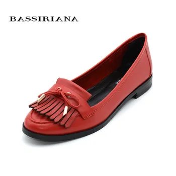 Genuine leather shoes woman Flats Spring Autumn Round toe Slip-On Comfortable Red Blue 35-40 Free shipping BASSIRIANA
Genuine leather shoes woman Flats Spring Autumn Round toe Slip-On Comfortable Red Blue 35-40 Free shipping BASSIRIANA