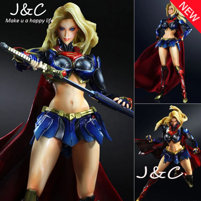 NEW Hot Movie PLAY ARTS PA The Superwoman PVC Action Figure Statue Doll Toy 27cm Model toys For Collection
NEW Hot Movie PLAY ARTS PA The Superwoman PVC Action Figure Statue Doll Toy 27cm Model toys For Collection