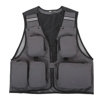Men Woment Fishing Photography Volunteer Multi-Pockets Quick-Dry Jacket Outdoor Overalls Hunting Mesh Angler Waistcoat Male Vest
Men Woment Fishing Photography Volunteer Multi-Pockets Quick-Dry Jacket Outdoor Overalls Hunting Mesh Angler Waistcoat Male Vest
