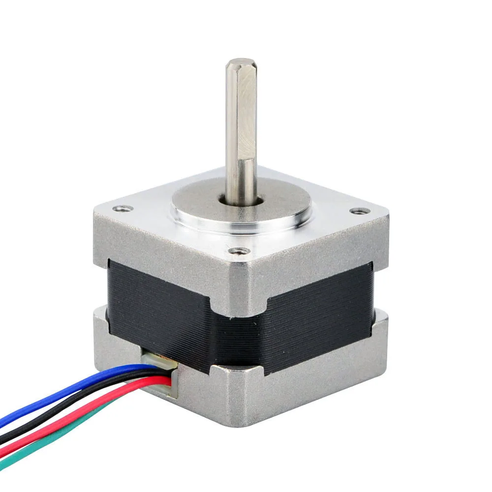 Nema 14 Stepper Motor 11Ncm/15.6oz.in 0.9deg(400 steps/rev) 0.4A Bipolar 4-lead DIY CNC 3D Printer
Nema 14 Stepper Motor 11Ncm/15.6oz.in 0.9deg(400 steps/rev) 0.4A Bipolar 4-lead DIY CNC 3D Printer