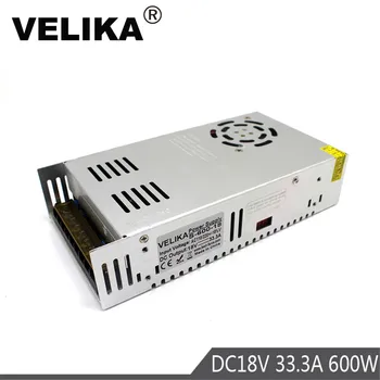 Single Output Switching power supply DC 18V Driver 33.3A 600W Transformer AC110V 220V TO DC18V SMPS for Led Lamp CCTV 3D Printer
Single Output Switching power supply DC 18V Driver 33.3A 600W Transformer AC110V 220V TO DC18V SMPS for Led Lamp CCTV 3D Printer