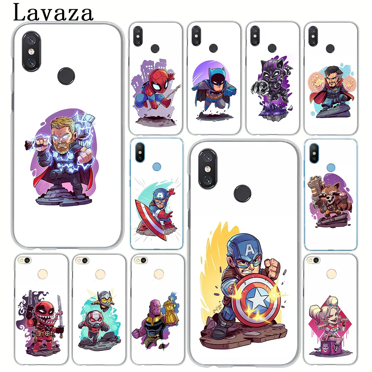 Lavaza Marvel Super Deadpool Captain Phone Case for XiaomiMI 9 8 SE A2 Lite A1 pocophone f1 6 6X 5S 5X MIX 2S MAX 3 Cover Mi9
Lavaza Marvel Super Deadpool Captain Phone Case for XiaomiMI 9 8 SE A2 Lite A1 pocophone f1 6 6X 5S 5X MIX 2S MAX 3 Cover Mi9
