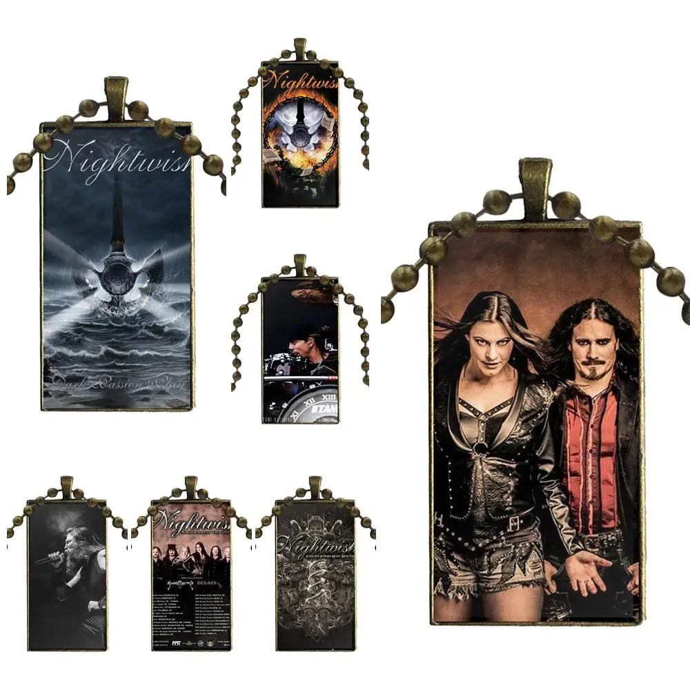 For Women Men Nightwish Brand Bronze Color Jewelry Fashion Statement Necklace Glass Necklaces Pendants
For Women Men Nightwish Brand Bronze Color Jewelry Fashion Statement Necklace Glass Necklaces Pendants