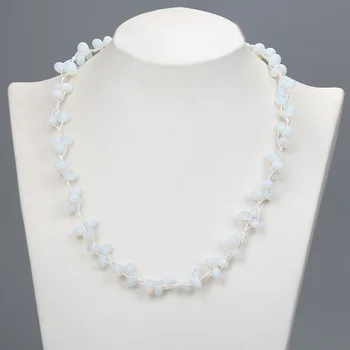 Opal Necklace Natural Stone Jade White Crystal Ladies Pearl Chain Pop Women Jewelry Anchor Simple Dream Catcher Necklace Crystal
Opal Necklace Natural Stone Jade White Crystal Ladies Pearl Chain Pop Women Jewelry Anchor Simple Dream Catcher Necklace Crystal