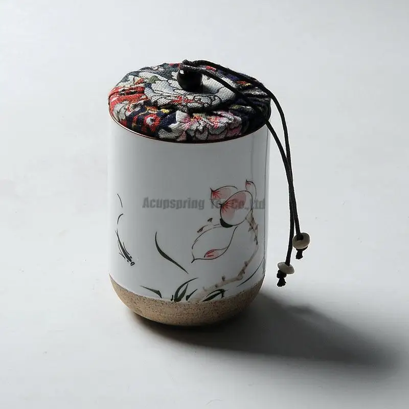 White Porcelain Tea Cans Caddy Ceramic Tea Set Canister Spice Jar Storage Bottle for Puer/Pu'erh/white/black/green/Oolong tea
White Porcelain Tea Cans Caddy Ceramic Tea Set Canister Spice Jar Storage Bottle for Puer/Pu'erh/white/black/green/Oolong tea