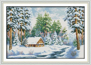 Snow world, counted printed on fabric DMC 14CT 11CT Cross Stitch kits,embroidery needlework Sets Home Decor
Snow world, counted printed on fabric DMC 14CT 11CT Cross Stitch kits,embroidery needlework Sets Home Decor