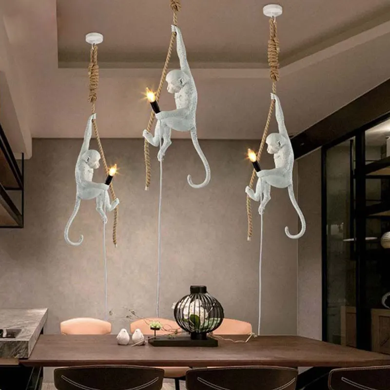 seletti monkey lamp ceiling