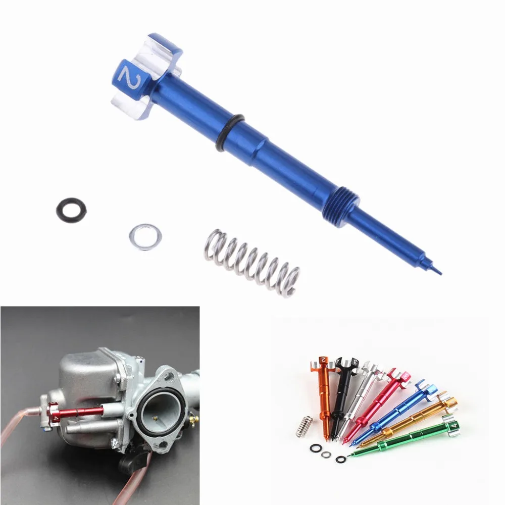 CNC Easy Adjustable Carb Air Fuel Mixture Screw For YAMAHA WR250F WR426F WR450F YFZ450 YZ250F YZ426F Mixture Screw
CNC Easy Adjustable Carb Air Fuel Mixture Screw For YAMAHA WR250F WR426F WR450F YFZ450 YZ250F YZ426F Mixture Screw