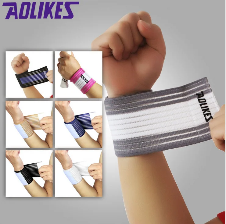 1Pcs Sports bandage Wrist sweat anti sprained hip-hop basketball badminton basketball weightlifting pressure cuff Z11501
1Pcs Sports bandage Wrist sweat anti sprained hip-hop basketball badminton basketball weightlifting pressure cuff Z11501
