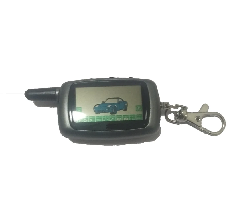 2-Way A9 LCD Remote Control Key Fob Chain Keychain for Starline A9/A6/A8/ Russian Version Two Way Car Alarm Systems
2-Way A9 LCD Remote Control Key Fob Chain Keychain for Starline A9/A6/A8/ Russian Version Two Way Car Alarm Systems
