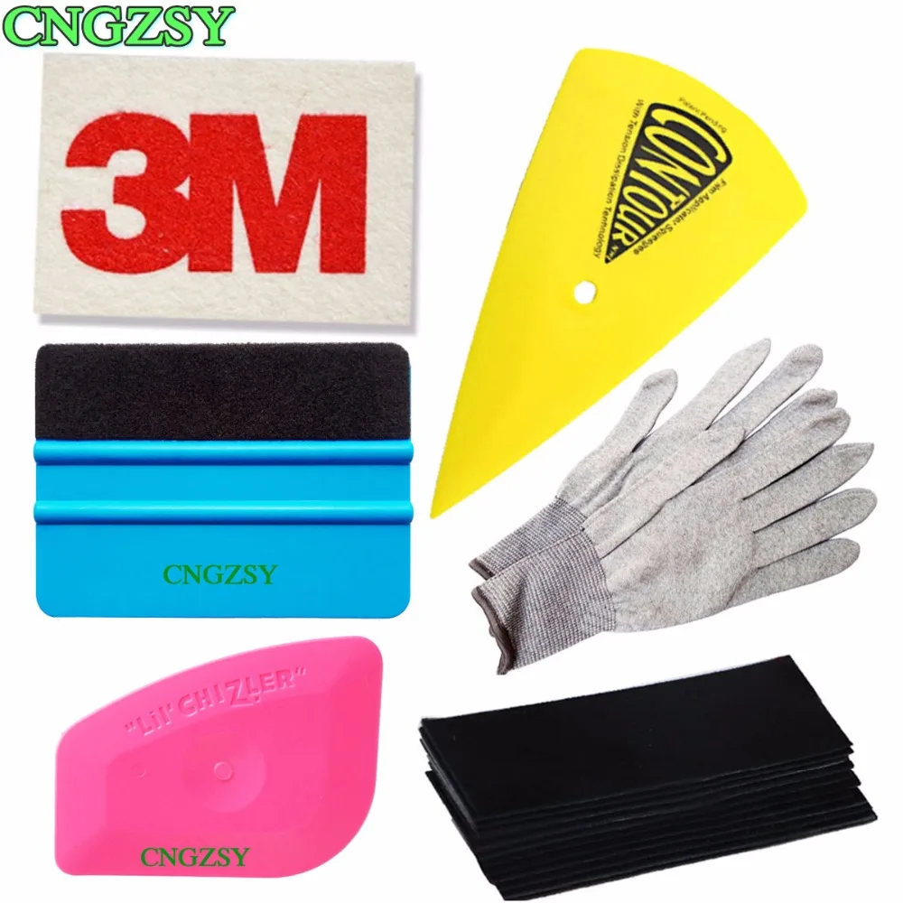 CNGZSY Carbon Fiber Foil Wrap Tools Kit 3M Wool Squeegee Anti-static Gloves Corner Reach Scraper Car Vinyl Film Applicator K45
CNGZSY Carbon Fiber Foil Wrap Tools Kit 3M Wool Squeegee Anti-static Gloves Corner Reach Scraper Car Vinyl Film Applicator K45