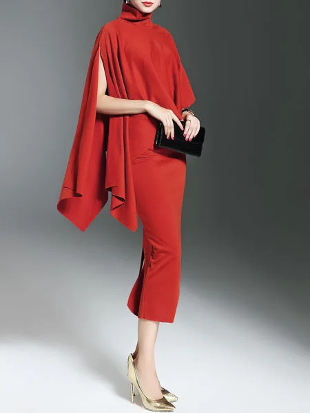 2018 Autumn New Women High Neck Two Pieces Set Elegant Female Split Sexy Sets Top And Package Hip Skirt Solid Suit
2018 Autumn New Women High Neck Two Pieces Set Elegant Female Split Sexy Sets Top And Package Hip Skirt Solid Suit