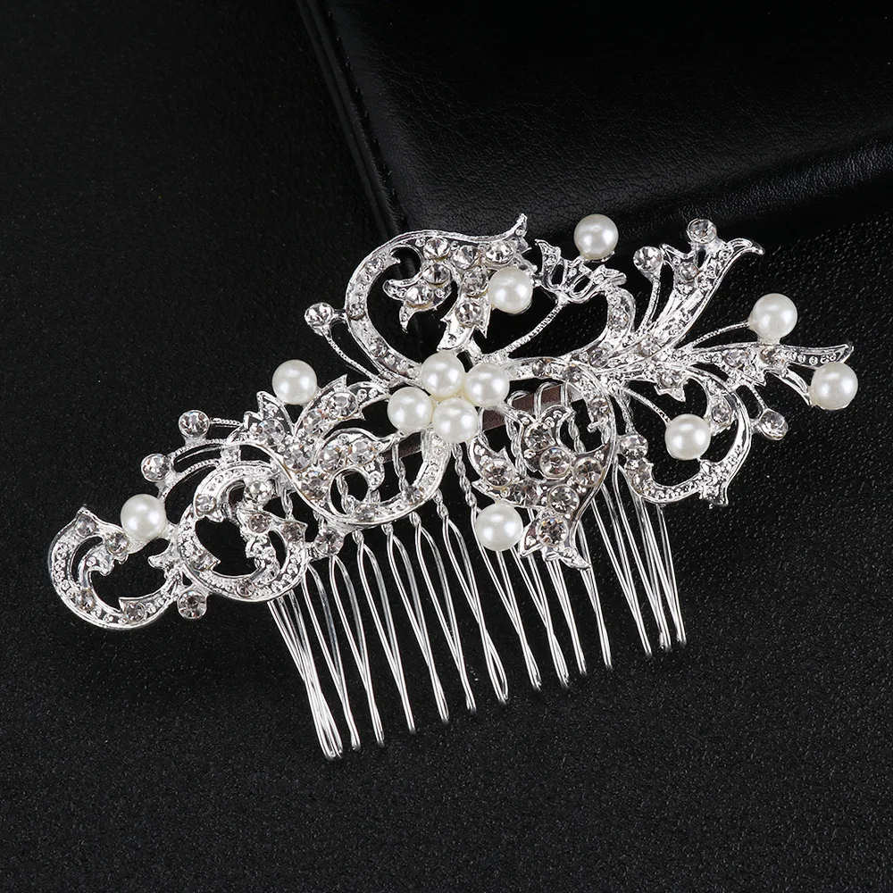 Wedding Bridal Hair Comb Clip Leaf Pearl Hair Pins Headpiece Women Crystal Hair Ornaments Jewelry Bridesmaid Hair Accessories
Wedding Bridal Hair Comb Clip Leaf Pearl Hair Pins Headpiece Women Crystal Hair Ornaments Jewelry Bridesmaid Hair Accessories