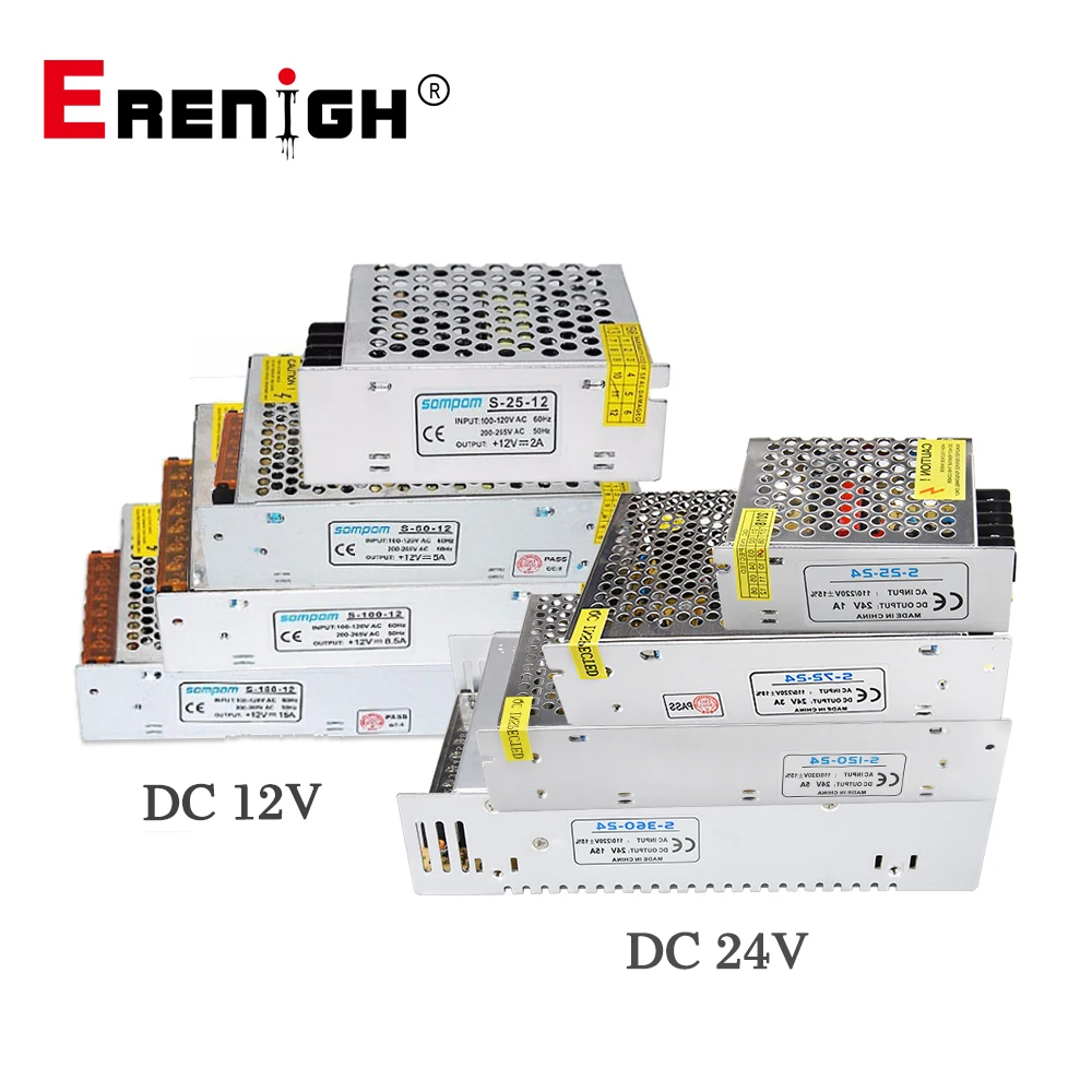 DC 12V 24V Switching Power Supply Source Transformer AC DC 1A 2A 3A 5A 6.5A 8.5A 10A 15A 20A 30A Change AC85-265V To DC 12V 24V
DC 12V 24V Switching Power Supply Source Transformer AC DC 1A 2A 3A 5A 6.5A 8.5A 10A 15A 20A 30A Change AC85-265V To DC 12V 24V