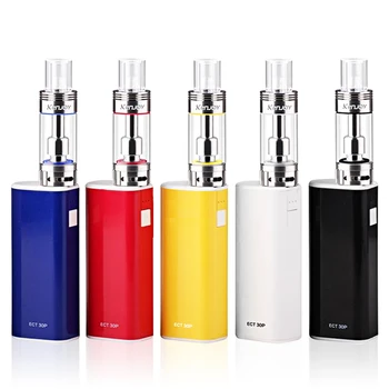 ECT 30P 30W Atomizer Starter Kit with 2.5ml Fog Mini Tank, 2200mAh, Hearting Core Head Series
ECT 30P 30W Atomizer Starter Kit with 2.5ml Fog Mini Tank, 2200mAh, Hearting Core Head Series