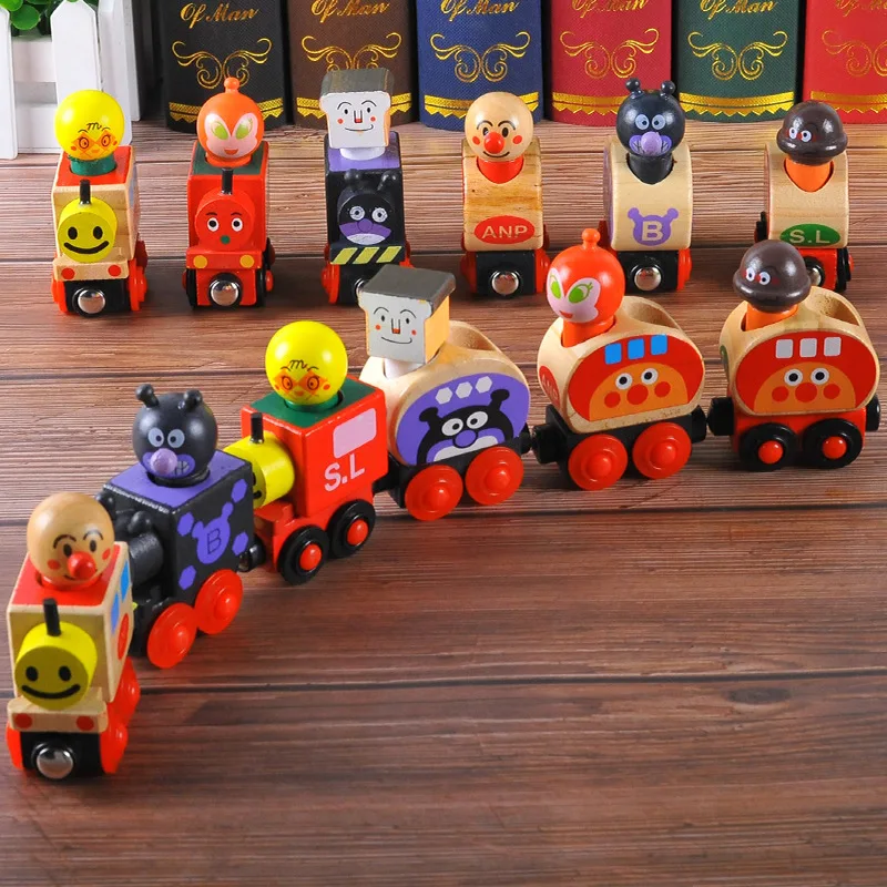 Wooden Bread Superman Small Train Puppet Shape Cognitive Model Children's Educational Magnetic Haul Car Toys
Wooden Bread Superman Small Train Puppet Shape Cognitive Model Children's Educational Magnetic Haul Car Toys