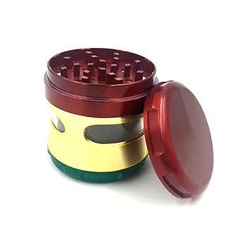 New creative waist metal cigarette grinder 63mm zinc alloy tricolor tobacco smoke grinder, 4 layer weed grinder free delivery
New creative waist metal cigarette grinder 63mm zinc alloy tricolor tobacco smoke grinder, 4 layer weed grinder free delivery