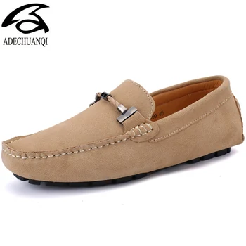 Men Casual Suede Leather Loafers Solid Suede Leather Driving Moccasins Slip on Men Casual Shoes Men Lazy Shoes Size 38~47
Men Casual Suede Leather Loafers Solid Suede Leather Driving Moccasins Slip on Men Casual Shoes Men Lazy Shoes Size 38~47