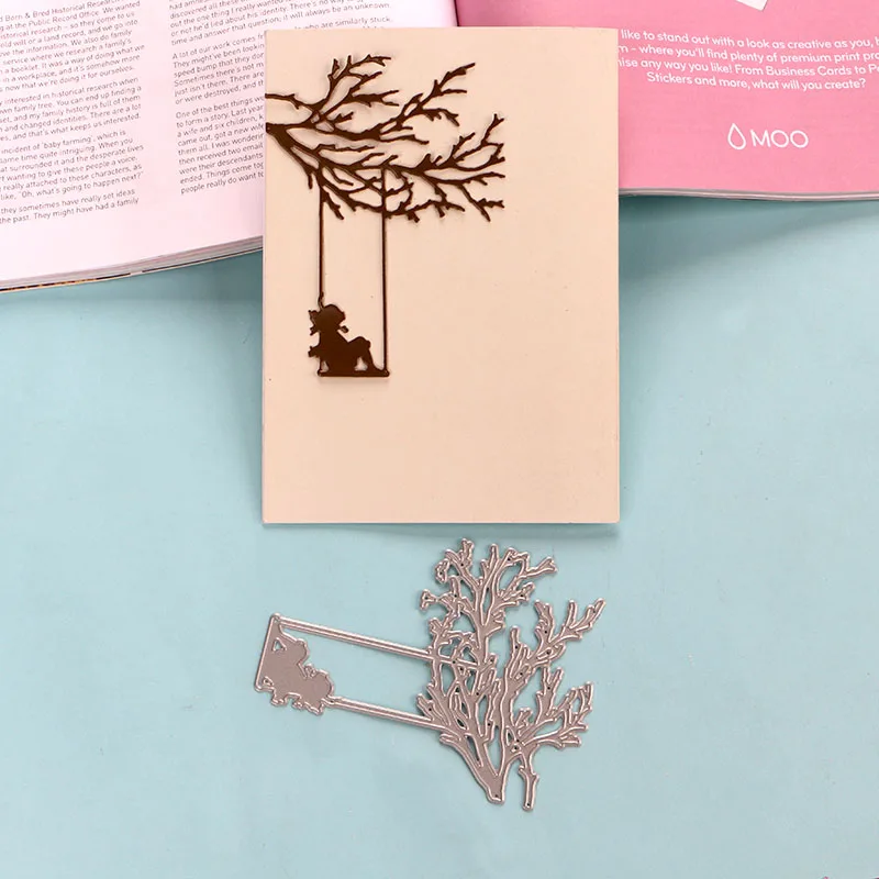 DUOFEN METAL CUTTING DIES girl on the swing cutout lace embossing stencil DIY Scrapbook Paper Album 2019 new
DUOFEN METAL CUTTING DIES girl on the swing cutout lace embossing stencil DIY Scrapbook Paper Album 2019 new
