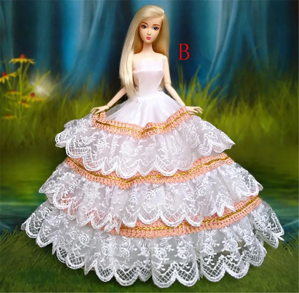 Evening Dress Doll Multi Layers Wedding Dress Furniture For Doll Clothes Doll Accessories
Evening Dress Doll Multi Layers Wedding Dress Furniture For Doll Clothes Doll Accessories