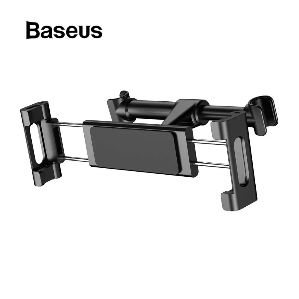 

Baseus Car Holder Stand Back Seat Headrest Mount Holder Stand 360 Rotation for 4.7-12.9 inch Phone Tablets Stand Holder in Car