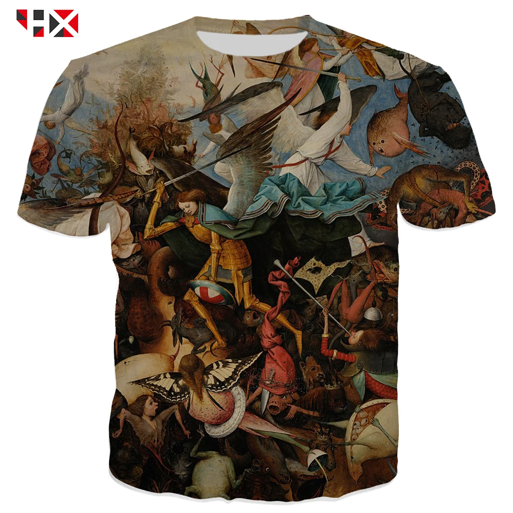 New Funny 3D Printed Art Illustration T-shirts Men/women Harajuku T-shirts Casual Style Streetwear Summer Tops HX856
New Funny 3D Printed Art Illustration T-shirts Men/women Harajuku T-shirts Casual Style Streetwear Summer Tops HX856