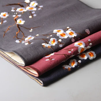 WIZAMONY Handmade tea mats Chinese Table Runner Flower Style For Kung Fu Tea Table Chinese Crafts Linen and Cotton Tea Mat
WIZAMONY Handmade tea mats Chinese Table Runner Flower Style For Kung Fu Tea Table Chinese Crafts Linen and Cotton Tea Mat