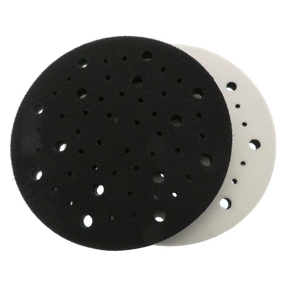 2PCS 6 Inch 150mm 52-Hole Soft Interface Pad for Hook and Loop Sanding Disc Backing Pad
2PCS 6 Inch 150mm 52-Hole Soft Interface Pad for Hook and Loop Sanding Disc Backing Pad