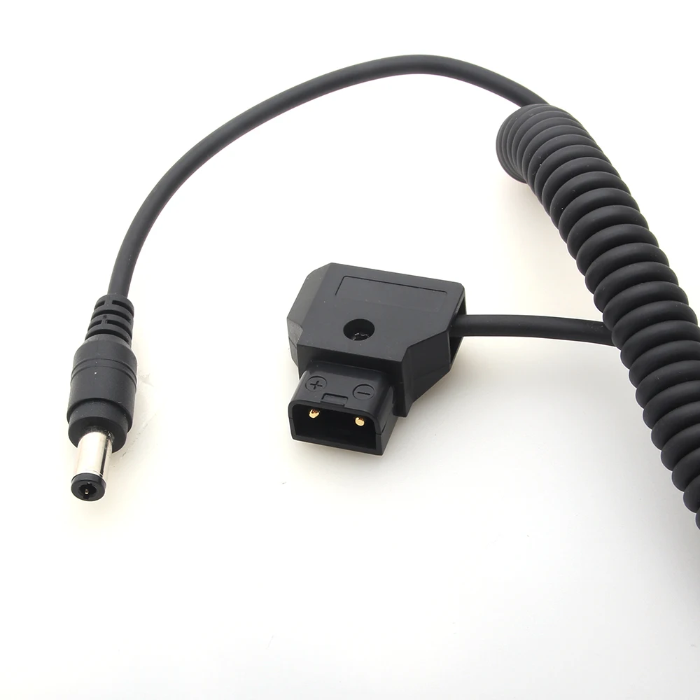 Coiled D-Tap 2Pin Male to DC Adapter Cable for V-Mount Anton Battery DSLR Rig D-tap Male to DC
Coiled D-Tap 2Pin Male to DC Adapter Cable for V-Mount Anton Battery DSLR Rig D-tap Male to DC